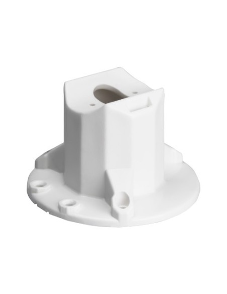 SOPORTE CON DOBLE ANCLAJE PARA TECHO - APTO PARA USO EN INTERIOR Y EXTERIOR - DIMENSIONES DE LA BASE 101 (Ø) MM - COMPATIBLE CON