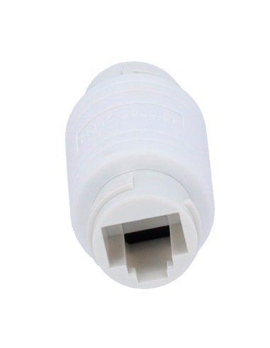 CONNECTOR  - INPUT CONNECTOR RJ45  - OUTPUT CONNECTOR RJ45 - UTP COMPATIBLE  - IP68 - WHITE COLOUR