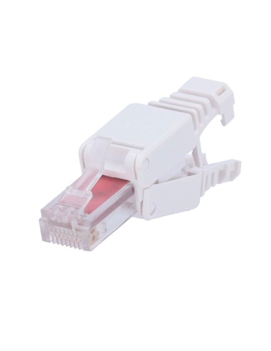 UTP CABLE CONNECTOR - OUTPUT CONNECTOR RJ45 - COMPATIBLE UTP CATEGORY 6 - EASY INSTALLATION WITHOUT TOOLS