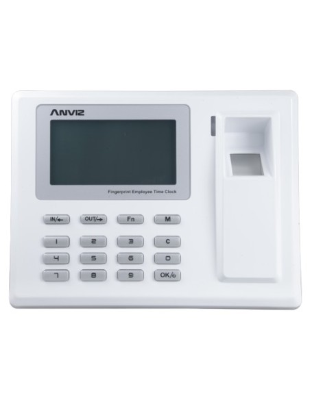 CONTROL DE PRESENCIA - HUELLA Y PIN - 2.000 USUARIOS | 50 REGISTROS - TCP/IP Y USB - 128 X 64 LCD | 8 MODOS DE PRESENCIA - CROSS