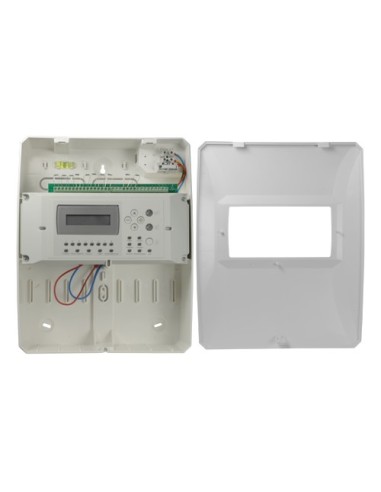 CENTRAL CONVENCIONAL DE 8 ZONAS CON PANTALLA LCD - 2 SALIDA DE SIRENA - 2 SALIDAS DE ALARMA Y FALLO Y 2 SALIDAS DE RELÉ CONFIGUR