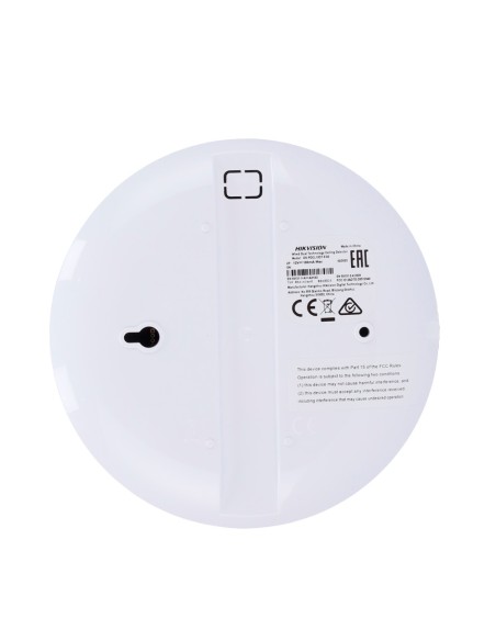 DETECTOR CABLEADO DE TECHO DOBLE TECNOLOGÍA - ALCANCE DETECCIÓN 12 M - RESISTENCIAS FIN DE LÍNEA (EOL) SELECCIONABLES - ALIMENTA