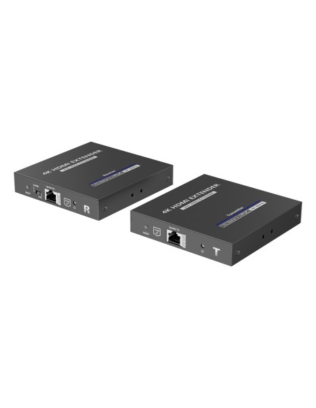 EXTENSOR DE SINAL HDMI - ALCANCE 70 M - RESOLUÇÃO 4K - PERMITE LIGAÇÕES 1:1 - HDMI LOOP OUT - POC - CABO DE ALIMENTAÇÃO ELÉCTRIC