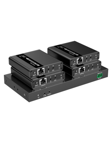 HDMI SIGNAL SPLITTER EXTENDER - RANGE 40 M - RESOLUTION 4K - ALLOWS 1 CONNECTIONS:4 - HDMI LOOP OUT - POC - CABLE POWER SUPPLY