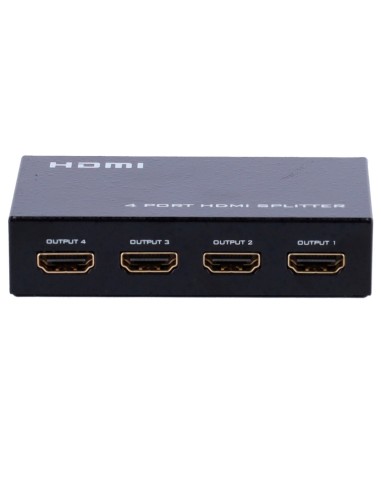 SPLITTER DE SEÑAL HDMI - PERMITE 1:4 - RESOLUCIÓN 4K