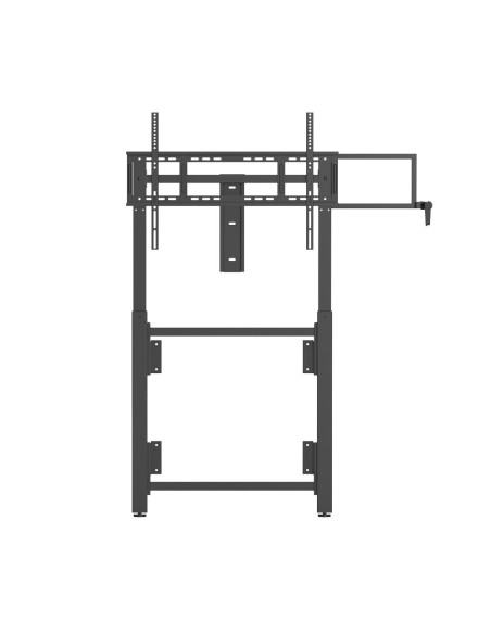 FLOOR AND WALL BRACKET WITH CRANK HANDLE - SUPPORTED WEIGHT 80 KG - VESA 900X600 MM - ADJUSTABLE HEIGHT
