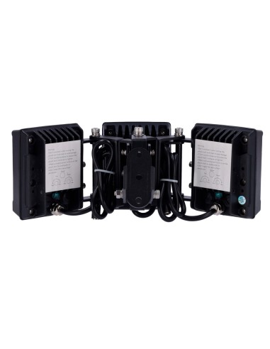 FOCO INFRARROJO DE ALCANCE 70~120M - ILUMINACIÓN POR LEDS DE 850 NM - 18 LÁMPARAS IR LED - APERTURA DEL HAZ  30º~90º - INTENSIDA