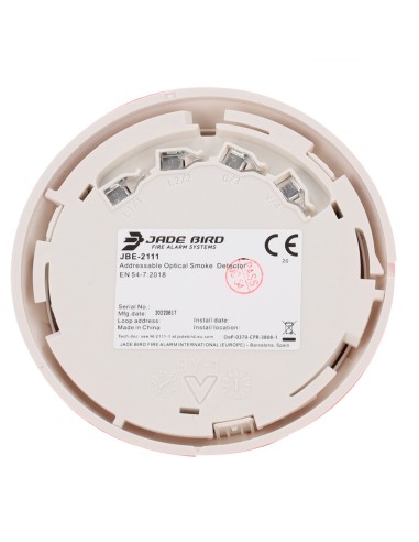 JADE BIRD ANALOG OPTICAL DETECTOR - ADJUSTABLE SENSITIVITY (3 LEVELS) - LED WITH VISION 360° - REMOTE INDICATOR OUTPUT - BASE N