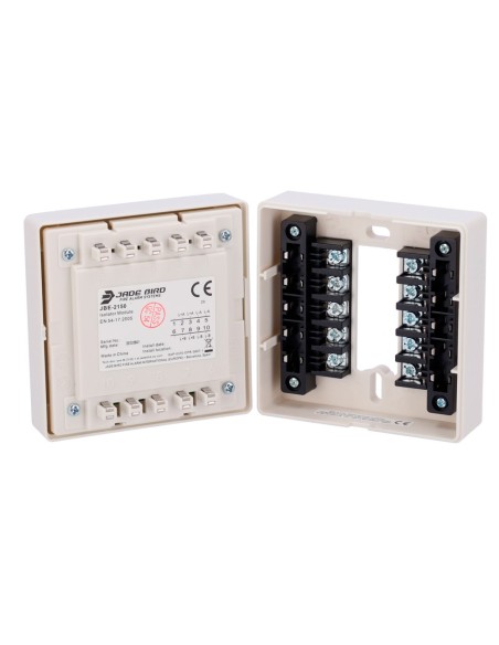 MÓDULO ANALÓGICO JADE BIRD - AISLADOR DE CORTOCIRCUITOS - ALIMENTACIÓN POR LAZO - CABLE CONDUCTOR HASTA 2.5MM2 - MAX 32 DISPOSIT