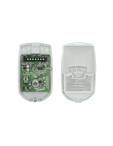 DETECTOR PIR ANTIMASCOTAS - APTO PARA USO EN INTERIOR - 1 SENSOR INFRARROJOS DUAL - CABLEADO - RANGO DE DETECCIÓN 10 M - CERTIFI