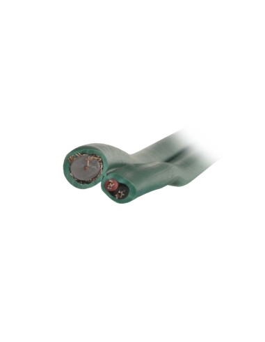 CABLE COAXIAL KX6 - VÍDEO Y ALIMENTACIÓN - ROLLO DE 300 METROS - CUBIERTA COLOR VERDE - CUBIERTA EXTERIOR LSZH - BAJAS PÉRDIDAS
