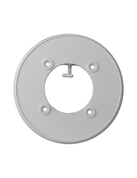 CAJA DE CONEXIONES INCLINADA - PARA CÁMARAS DOMOS - ÁNGULO DE INCLINACIÓN 20º - INSTALACIÓN EN TECHO O PARED - PASADOR DE CABLES