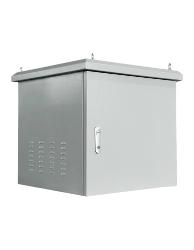 ARMARIO RACK PARA PARED - HASTA 9U RACK DE 19&QUOT; - HASTA 100 KG DE CARGA - CON REJILLAS DE VENTILACIÓN Y PASACABLES - GRADO D