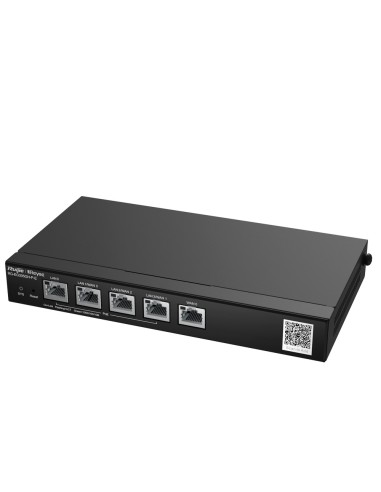 REYEE ROUTER POE CONTROLADOR CLOUD - 4 PUERTOS POE+ LAN + 1 PUERTO WAN - 5 PUERTOS RJ45 10/100 /1000 MBPS - ADMITE HASTA 4 WAN P
