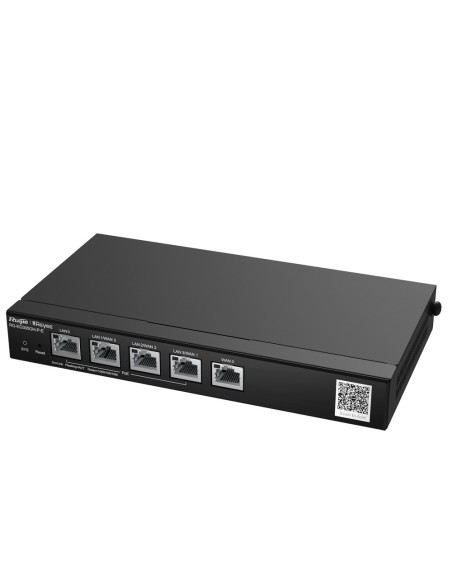 REYEE ROUTER POE CONTROLADOR CLOUD - 4 PUERTOS POE+ LAN + 1 PUERTO WAN - 5 PUERTOS RJ45 10/100 /1000 MBPS - ADMITE HASTA 4 WAN P