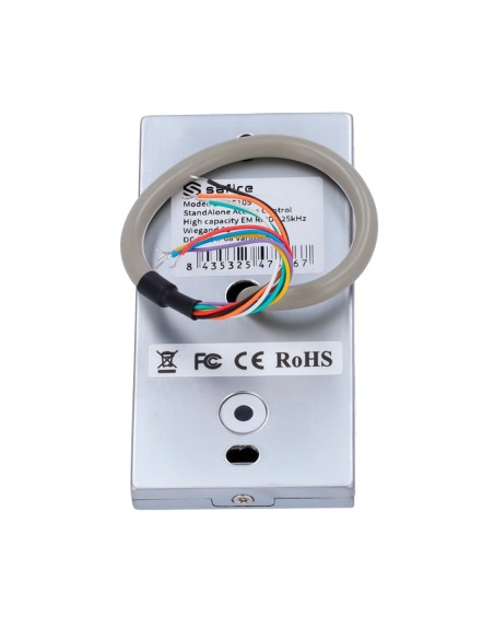 CONTROL DE ACCESO AUTÓNOMO - ACCESO POR TARJETA MF - SALIDA DE RELÉ Y PULSADOR - WIEGAND 26 - CONTROL DE TIEMPOS | ANTI-PASSBACK