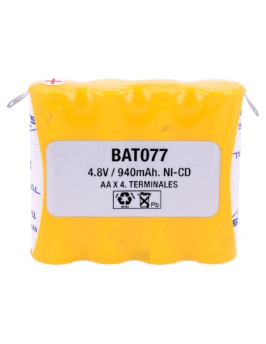 PACK DE BATERÍAS 4,8V/940MAH NI-CD. BAT0