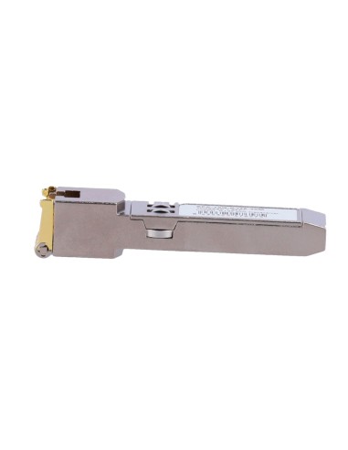 MÓDULO TRANSCEPTOR SFP+ - PUERTO COBRE CON CONECTOR RJ45 - VELOCIDADES SOPORTADAS 10/5/2,5/1GBPS - HASTA 30M DE DISTANCIA A 10GB