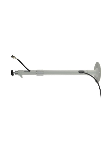 SOPORTE PARA CÁMARA - EXTENSIBLE 39.5~59.5 CM X 120 MM (DIÁMETRO) - RÓTULA ROTACIÓN 360º - SECCIÓN HUECA PASACABLES - CARGA MÁXI