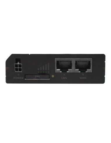 TELTONIKA ROUTER 4G INDUSTRIAL - 2 PUERTOS ETHERNET RJ45 FAST ETHERNET - 4G (LTE) CAT 4 HASTA 150MBPS - 1X ENTRADA/SALIDA DIGITA