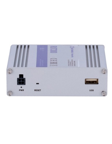 TELTONIKA ROUTER INDUSTRIAL - 5 PUERTOS ETHERNET RJ45 FAST ETHERNET - USB 2.0  - 2X ENTRADAS + 2 SALIDAS DIGITALES - CARCASA ALU