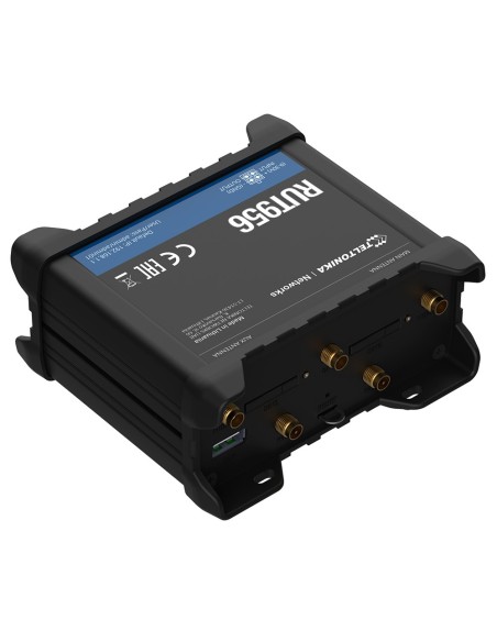 TELTONIKA ROUTER 4G INDUSTRIAL - 4 PUERTOS ETHERNET RJ45 FAST ETHERNET - DUAL SIM 4G (LTE) CAT 4 HASTA 150MBPS - 3X ENTRADA + 3X