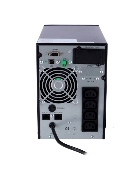 SAI ONLINE - POTENCIA 3000VA/2700W - ENTRADA 200~240 VAC / SALIDA 200~240 VAC - 4 SALIDAS BACKUP TIPO IEC PROTEGIDAS - TIEMPO DE