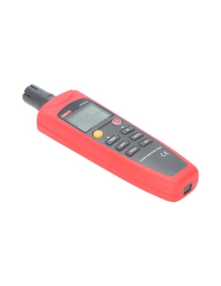 MEDIDOR DE MONÓXIDO DE CARBONO (CO) - INCORPORA SENSOR ELECTROQUÍMICO DE GAS - ALARMA CONFIGURABLE CON SEÑAL AUDIBLE - VISUALIZA