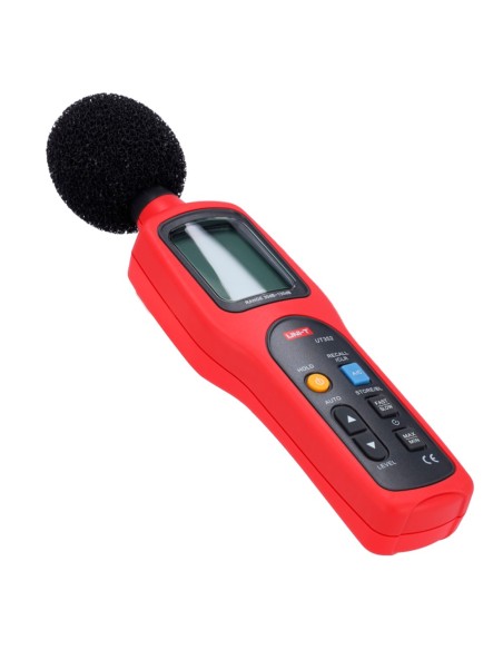 MEDIDOR DE NIVEL DE SONIDO - APTO PARA MEDIDA INDUSTRIAL Y ALTA PRESIÓN - CAPTA RUIDO HASTA 130 DB CON RÁPIDA RESPUESTA - DISPLA