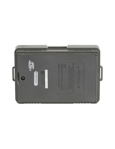 MEDIDOR DE RESISTENCIA A TIERRA - DISPLAY LCD DE HASTA 4000 CUENTAS - MEDICIÓN DE RESISTENCIA A TIERRA HASTA 4000O - MEDICIÓN DE