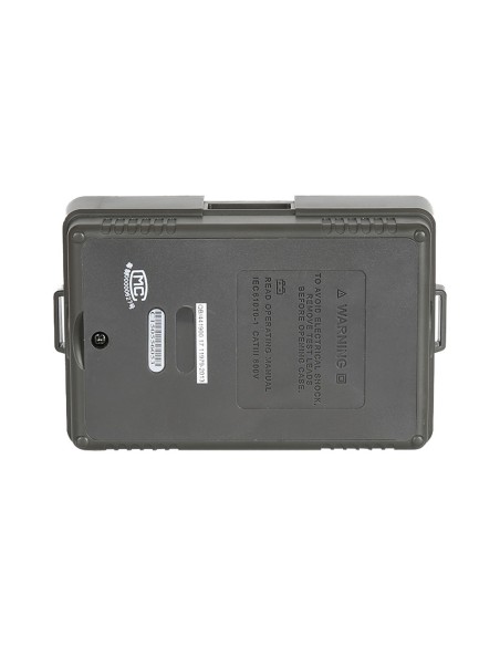 MEDIDOR DE RESISTENCIA A TIERRA - DISPLAY LCD DE HASTA 4000 CUENTAS - MEDICIÓN DE RESISTENCIA A TIERRA HASTA 4000O - MEDICIÓN DE