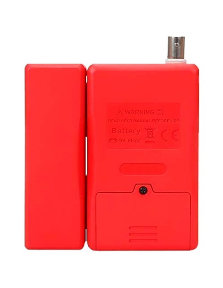 TESTER DE CABLES - COMPROBACIÓN DE ESTADO CABLES RJ45/RJ11/BNC - TESTEO MODO RÁPIDO Y MODO LENTO - APAGADO AUTOMÁTICO