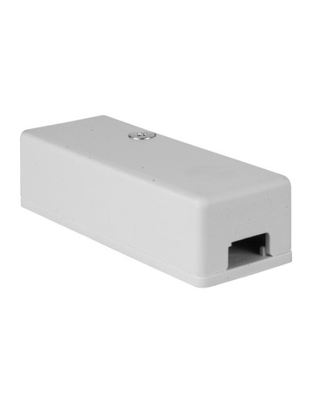 DETECTOR DE IMPACTO FDP - INSTALACIÓN EN SUPERFICIE - SISTEMA DE 4 HILOS: ALARMA Y TAMPER - SENSIBILIDAD AJUSTABLE - CUBIERTA DE