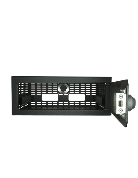 CAJA FUERTE PARA DVR - ESPECÍFICO PARA CCTV - PARA DVR DE 1U RACK - CERRADURA ELECTRÓNICA - CON VENTILACIÓN Y PASACABLES - CALID