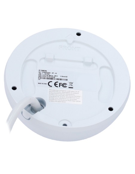 CÁMARA DOMO IP X-SECURITY WIZSENSE - 4 MEGAPIXEL (2688 × 1520) - LENTE 2.8 MM  - IR LED 30M | MICRÓFONO INCORPORADO - H.265+ | P
