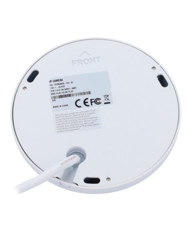 X-SECURITY FISHEYE WIZMIND - CÁMARA IP 5 MEGAPIXEL - 1/2.7 PROGRESSIVE CMOS - LENTE 1.4 MM |  - FUNCIONES INTELIGENTES - AUDIO