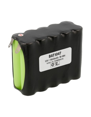 PACK DE BATERÍAS TIPO FLASCO 12V/3800MAH