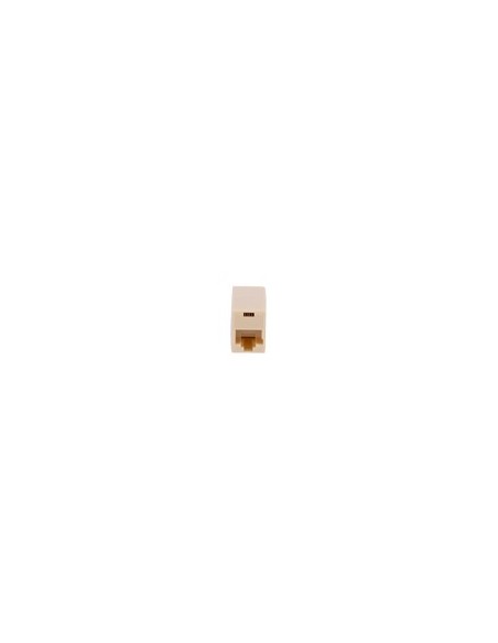 CONECTOR - EMPALME PARA CABLES UTP - CONECTOR ENTRADA RJ45 - CONECTOR SALIDA RJ45 - COMPATIBLE UTP CATEGORÍA 5E - BAJAS PÉRDIDAS