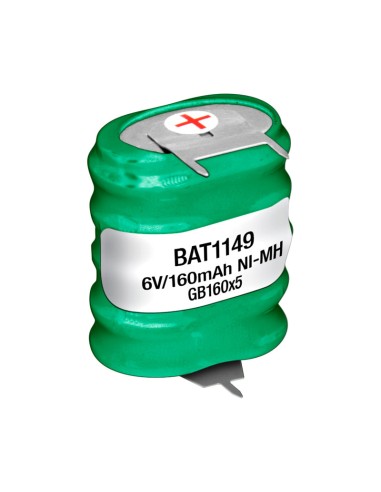 PACK BATERÍA RECARGABLE C.I. 6,0V/150MAH NI-MH BAT1149