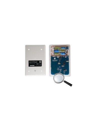 TECLADO INDEPENDIENTE - INALÁMBRICO - ANTENA INTERNA - PERMITE ARMADO/DESARMADO - COMPATIBLE CON LLAVEROS DE PROXIMIDAD - ALIMEN