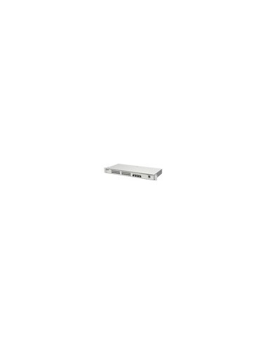 REYEE SWITCH CLOUD CAPA 3 - 24 PUERTOS RJ45 GIGABIT - 4 PUERTOS SFP+ 10 GBPS - STATIC LAG/DHCP SNOOP/IGMP SNOOP/PORT MIRROR - VL