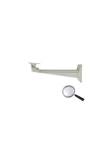 SOPORTE FRONTAL PARA CARCASA - COMPATIBLE CON HS250W - 100 (AL) X 85 (AN) X 275 (FO) - CARGA MÁXIMA 10 KG - ALUMINIO / COLOR BEI