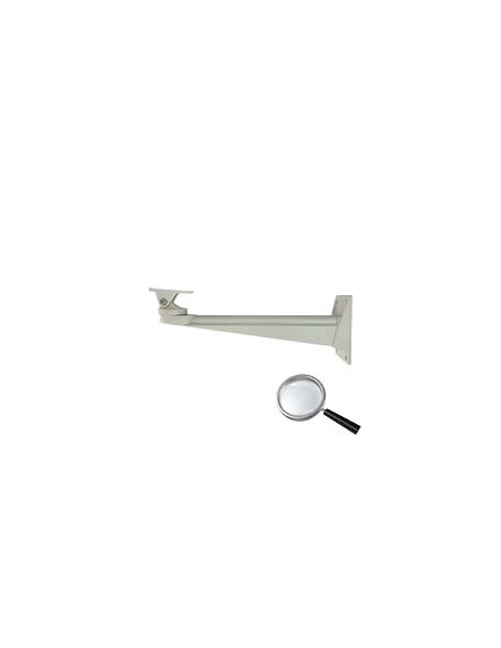 SOPORTE FRONTAL PARA CARCASA - COMPATIBLE CON HS250W - 100 (AL) X 85 (AN) X 275 (FO) - CARGA MÁXIMA 10 KG - ALUMINIO / COLOR BEI