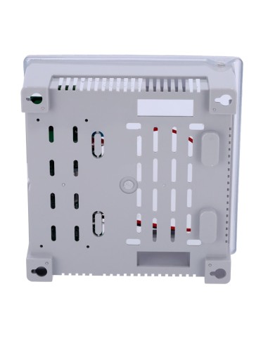 ALIMENTADOR PARA CONTROL DE ACCESO - CONFIGURABLE NO/NC - SALIDA DC 12.5-13.8V / 5A - CAJA DE PLÁSTICO - APTO PARA BATERÍA AUXIL