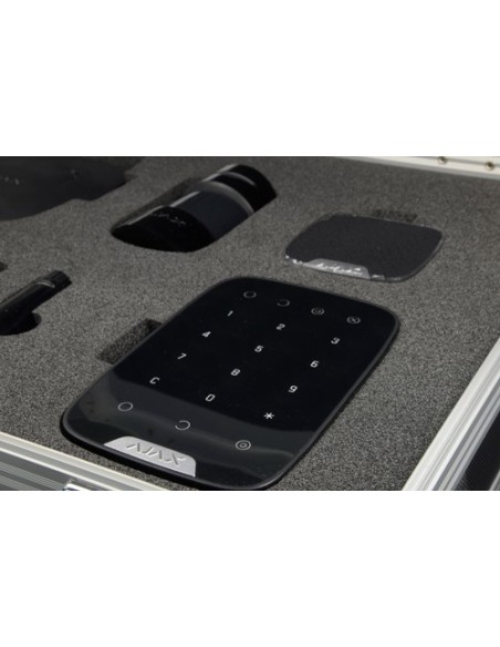 MALETÍN DEMO  - KIT DE ALARMA PROFESIONAL - CERTIFICADO GRADO 2 - COMUNICACIÓN ETHERNET Y GPRS - INALÁMBRICO 868 MHZ JEWELLER -