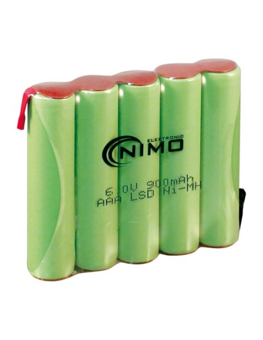 PACK DE BATERÍAS 6V/900MAH NI-MH BAT168