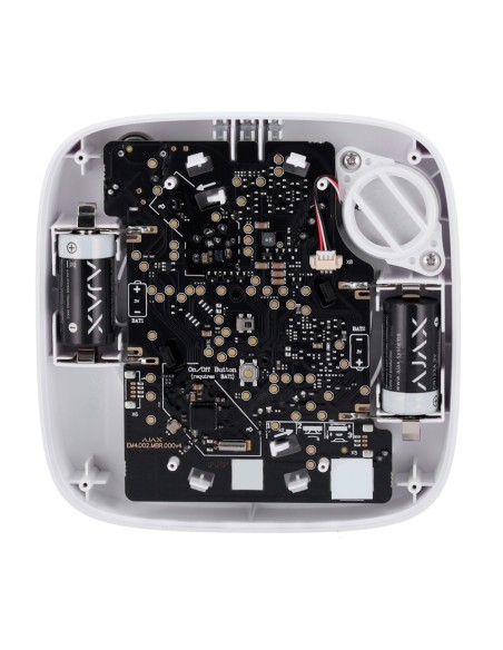 DETECTOR DE HUMO Y TERMOVELOCIMÉTRICO - BATERÍAS REEMPLAZABLES - INALÁMBRICO 868 MHZ JEWELLER - SIRENA 85 DB INCORPORADA - PERMI