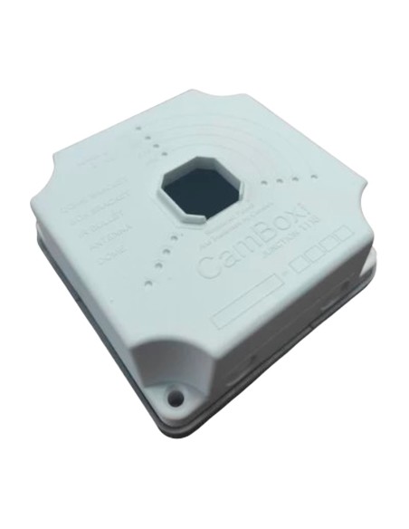 TAPA DE CONEXIONES FLEXIBLE PARA CAJA DE SOPORTE - APTO PARA USO EXTERIOR - PERMITE SITUAR EL PASO INTERNO DE CABLEADO EN SU INT