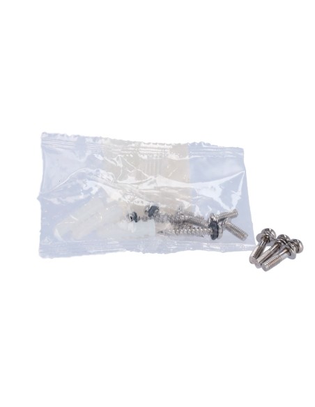 JUNCTION BOX - FOR BULLET AND DOME CAMERAS - SUITABLE FOR OUTDOOR USE - WALL OR CEILING INSTALLATION - CABLE PASS - COLOR BLACK