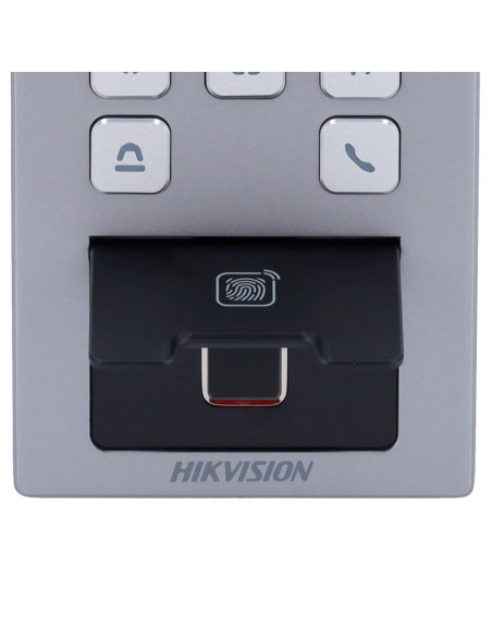 CONTROL DE ACCESO CON CÁMARA IP65 IK09 - HUELLA, TARJETA MF DESFIRE, QR Y PIN - 10.000 USUARIOS | 300.000 REGISTROS - TCP/IP, WI